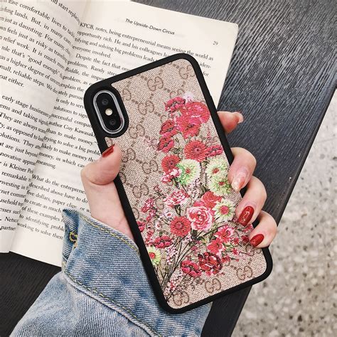 gucci flower iphone xr case|iPhone XR Gucci phone case.